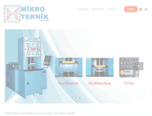 Tablet Screenshot of mikroteknik.com